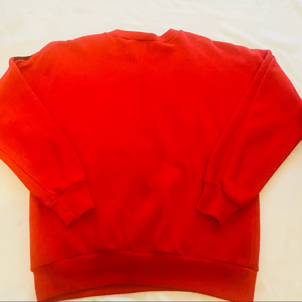 Vintage/Retro 80’s Ruby Red Zebra/Leopard Print C… - image 7